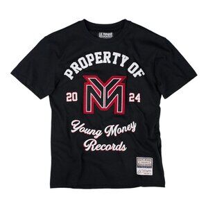 Lil Wayne Property Of Young Money T-Shirt Tee Black Weezy Rap Men's